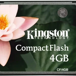 Kingston CF/4GB CompactFlash Memory Card