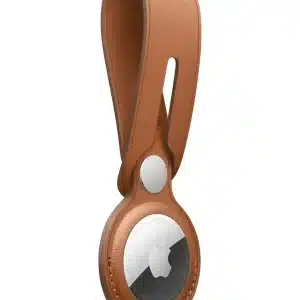 Apple AirTag Leather Loop - saddle brown