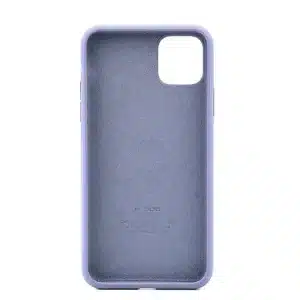Liquid Silicone Back Cover Case for iPhone 11 Pro Max, Grey