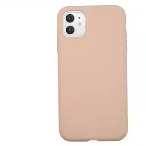 iPhone 11 Back Cover Silicone Case, Pink