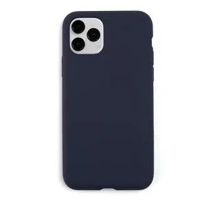 iPhone 11 Pro Back Cover Silicone Case, Dark Blue