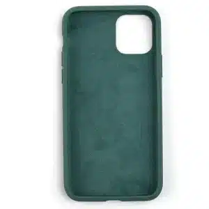 iPhone 11 Pro Back Cover Silicone Case, Dark Green