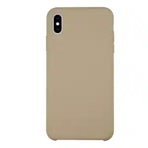 iPhone XS Max Back Cover Silicone Case, Chalky
