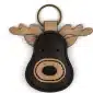Handcrafted Natural Leather Key Rings Deer